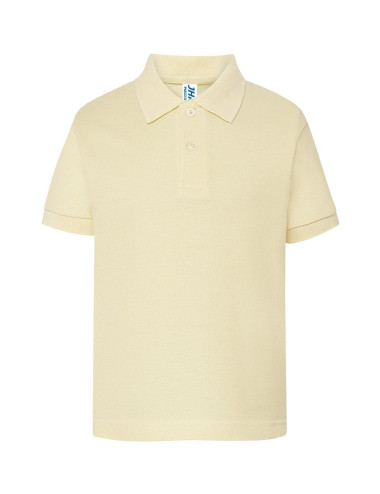 JHK Koszulka polo dziecięca PKID 210 BT-Buttercream