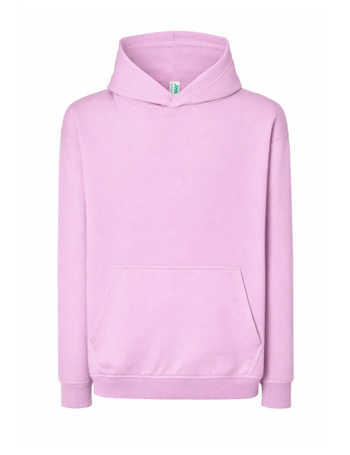 JHK Bluza dresowa męska KANGOROO OVERSIZE ML - Mauve Light