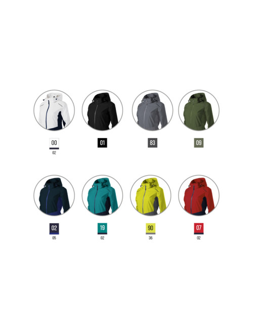 Women's jacket Rainbow 539 light anthracite Malfini Malfini