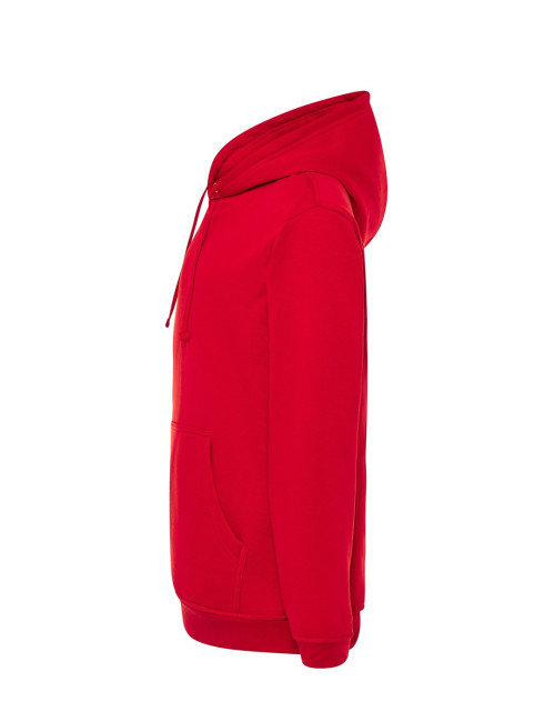 JHK Bluza dresowa męska KANGAROO 320 SWEATSHIRT RD - Red