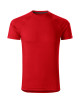 Adler MALFINI Men`s T-shirt Destiny 175 red computer embroidery
