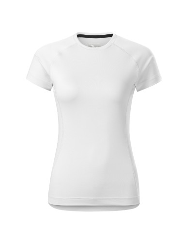 Adler MALFINI Destiny 176 Damen T-Shirt, weiße Stickerei, Logodruck