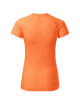 Adler MALFINI Women`s T-shirt Destiny 176 neon mandarine embroidery print