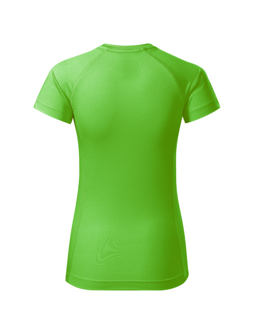 Adler MALFINI Damen T-Shirt Destiny 176 grüner Apfel-Stickereidruck