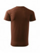 2Herren Basic T-Shirt 129 Schokolade Adler Malfini