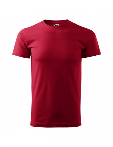 Koszulka męska basic 129 marlboro czerwony Adler Malfini