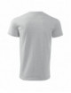 2Men`s t-shirt basic 129 light gray melange Adler Malfini