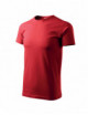 Adler MALFINI Koszulka męska Basic 129 czerwony