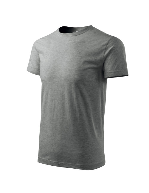 Herren Basic T-Shirt 129 dunkelgrau meliert Adler Malfini