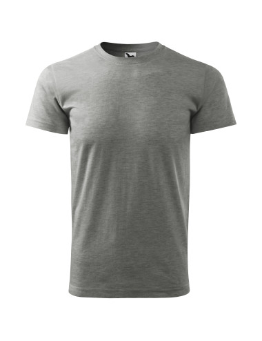 Men`s t-shirt basic 129 dark gray melange Adler Malfini
