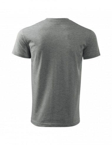 Men`s t-shirt basic 129 dark gray melange Adler Malfini