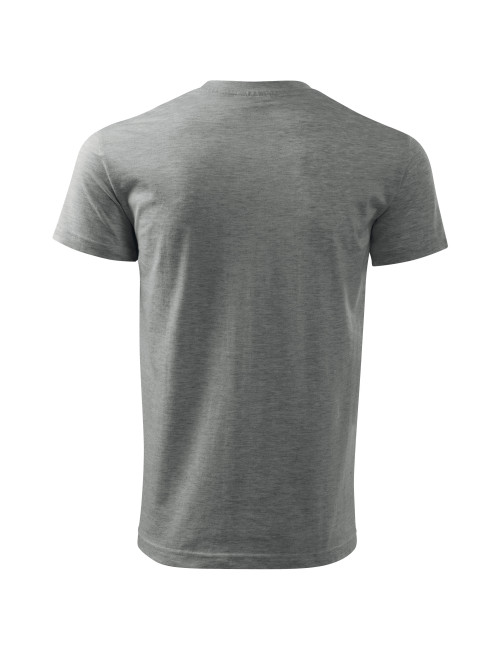 Herren Basic T-Shirt 129 dunkelgrau meliert Adler Malfini