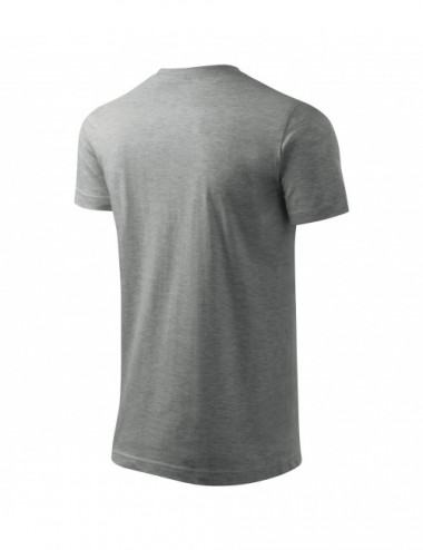 Men`s t-shirt basic 129 dark gray melange Adler Malfini