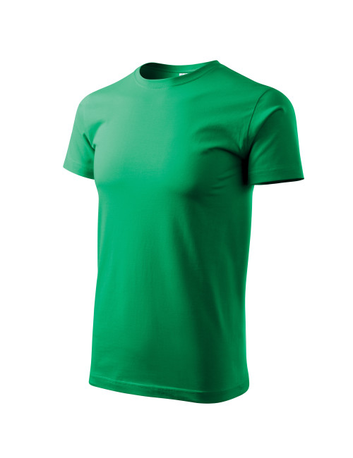 Adler MALFINI Herren T-Shirt Basic 129 grasgrün Bekleidungsoption Stickerei
