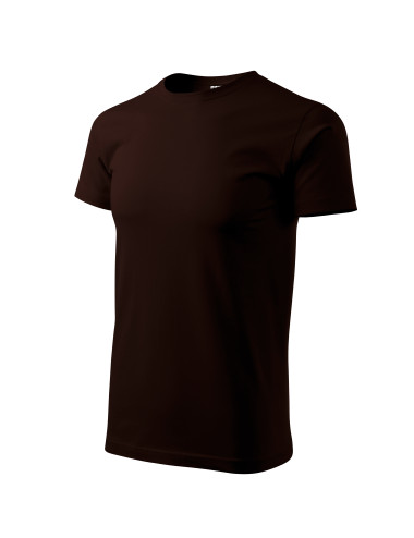 Adler MALFINI Herren T-Shirt Basic 129 Kaffee Werbebekleidung Stickerei