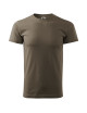 Adler MALFINI Herren T-Shirt Basic 129 Army Workwear mit Stickerei