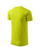 Adler MALFINI Men`s T-shirt Basic 129 lime workwear with embroidery