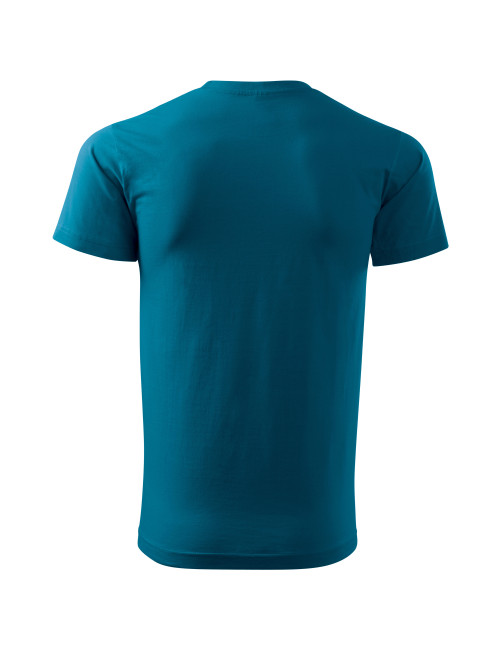 Adler MALFINI Men`s T-shirt Basic 129 petrol blue promotional clothing