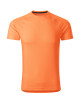 Adler MALFINI Men`s T-shirt Destiny 175 neon mandarine clothing embroidery