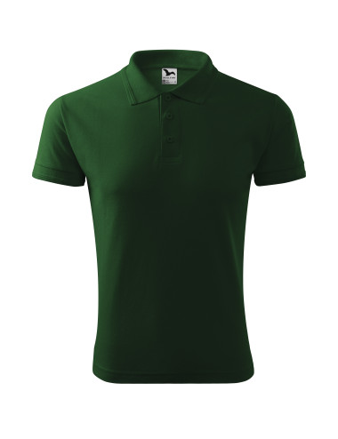 Herren Poloshirt Piqué Polo 203 Flaschengrün Adler Malfini