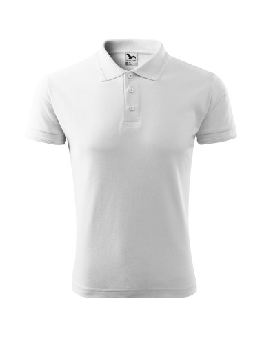 Herren Poloshirt Piqué Polo 203 weiß Adler Malfini