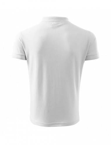 Men`s polo shirt pique polo 203 white Adler Malfini