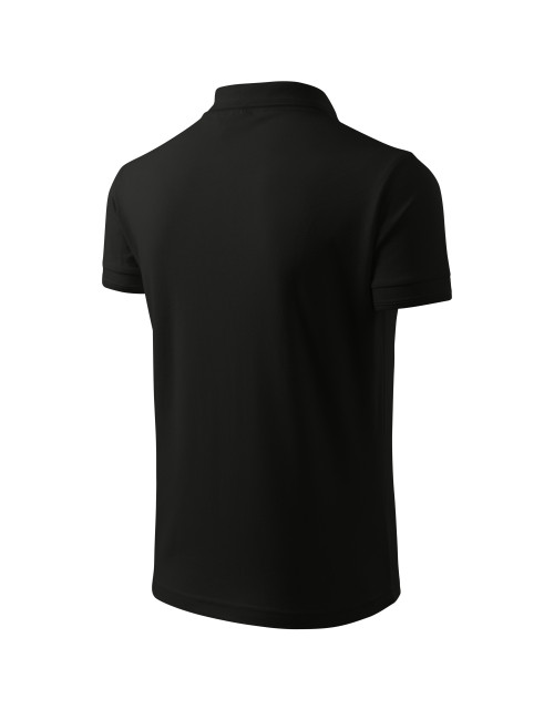 Adler MALFINI Men`s polo shirt Pique Polo 203 black