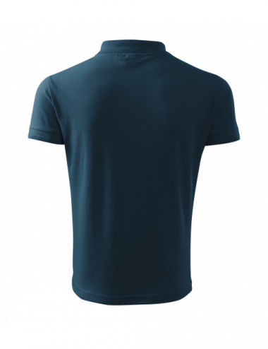 Men`s polo shirt pique polo 203 navy blue Adler Malfini