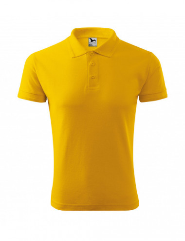 Men`s polo shirt pique polo 203 yellow Adler Malfini