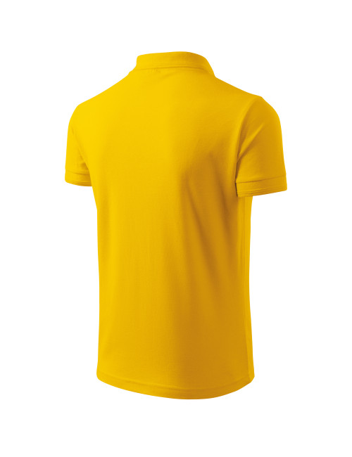 Herren Poloshirt Piqué Polo 203 Gelb Adler Malfini