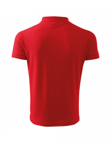 Men`s polo shirt pique polo 203 red Adler Malfini