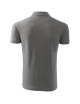 Herren Poloshirt Piqué Polo 203 Dunkelgrau Melange Adler Malfini