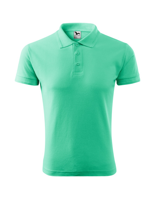 Herren Poloshirt Piqué Polo 203 Mint Adler Malfini