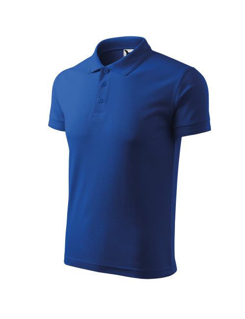 Herren Poloshirt Piqué Polo 203 Kornblumenblau Adler Malfini