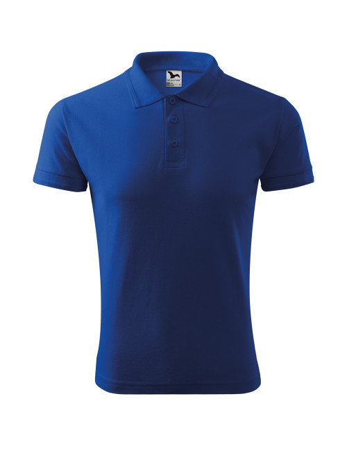 Herren Poloshirt Piqué Polo 203 Kornblumenblau Adler Malfini