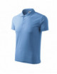 Adler MALFINI Koszulka polo męska Pique Polo 203 błękitny