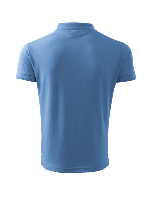 Herren Poloshirt Piqué Polo 203 blau Adler Malfini