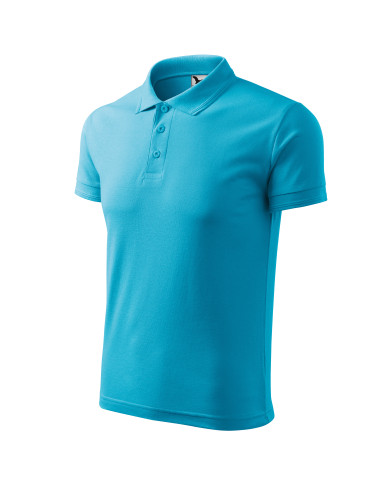 Men`s polo shirt pique polo 203 turquoise Adler Malfini
