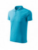 Men`s polo shirt pique polo 203 turquoise Adler Malfini