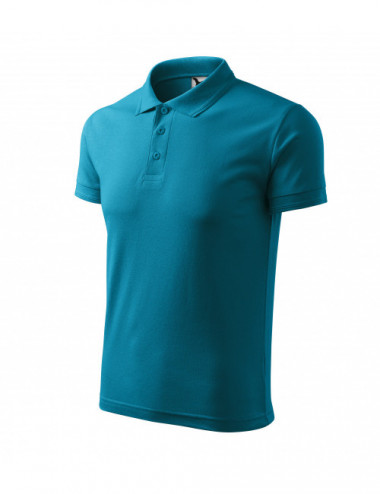 Men`s polo shirt pique polo 203 dark turquoise Adler Malfini