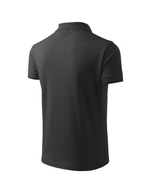 Men`s polo shirt pique polo 203 anthracite melange Adler Malfini