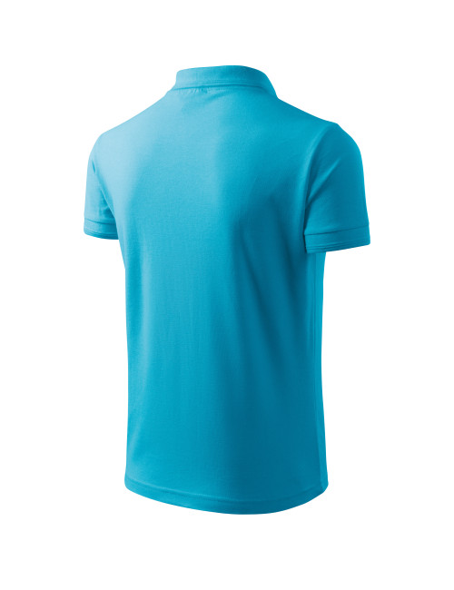 Men`s polo shirt pique polo 203 turquoise Adler Malfini