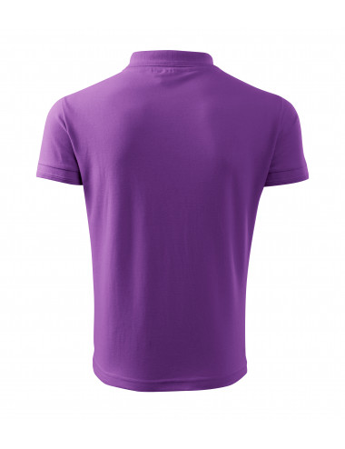 Men`s polo shirt pique polo 203 purple Adler Malfini