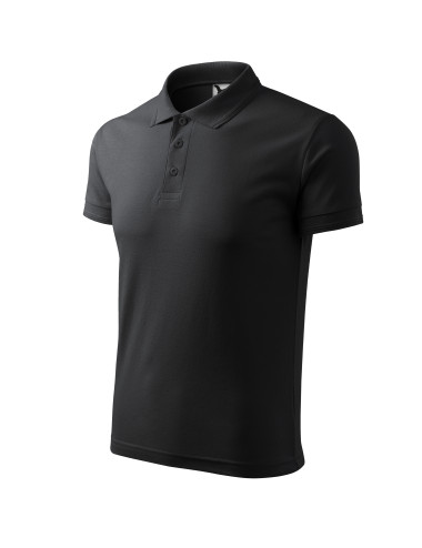 Herren Poloshirt Piqué Polo 203 Ebenholzgrau Adler Malfini