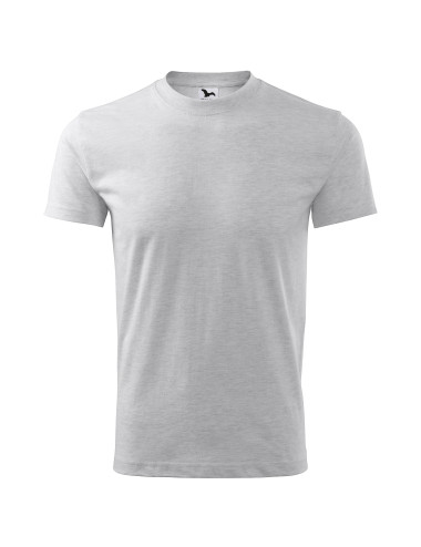 Unisex klassisches T-Shirt 101 hellgrau meliert Adler Malfini