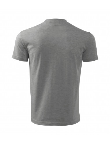 Unisex t-shirt classic 101 dark gray melange Adler Malfini
