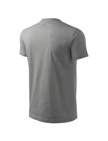 Unisex klassisches T-Shirt 101 dunkelgrau meliert Adler Malfini