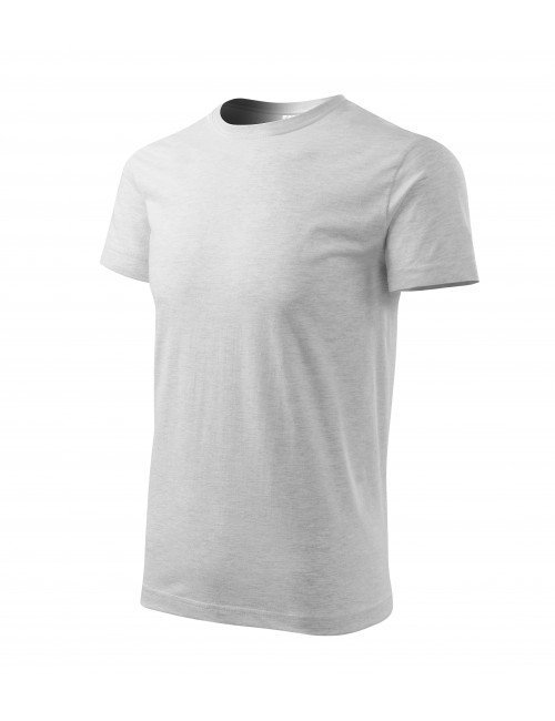 Unisex t-shirt heavy new 137 light gray melange Adler Malfini