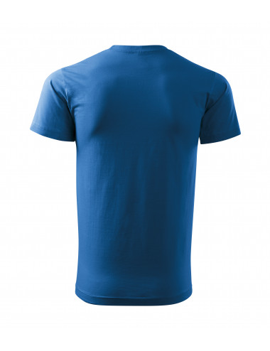 Unisex T-Shirt schwer neu 137 azurblau Adler Malfini