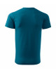 2Unisex schweres neues 137 benzinblaues Adler Malfini T-Shirt
